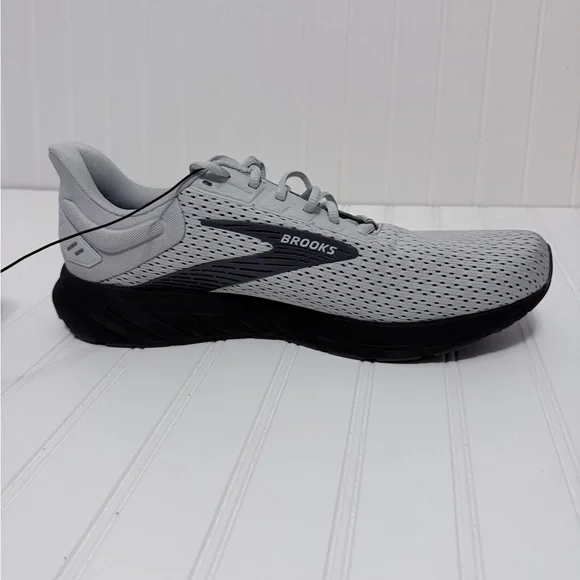 Brooks Men's Light Gray and Black Anthem 6 Running Shoes in Size 14 - Picture 8 of 10